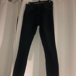 High waist skinny jeans